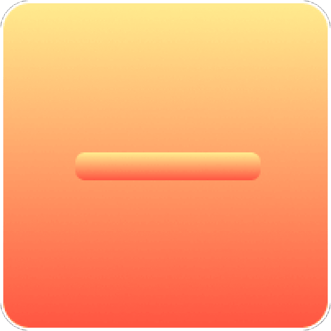 A boundary: an orange bar on a yellow-orange tile
